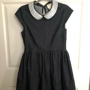 Kate Spade Dress with Rhinestone Collar